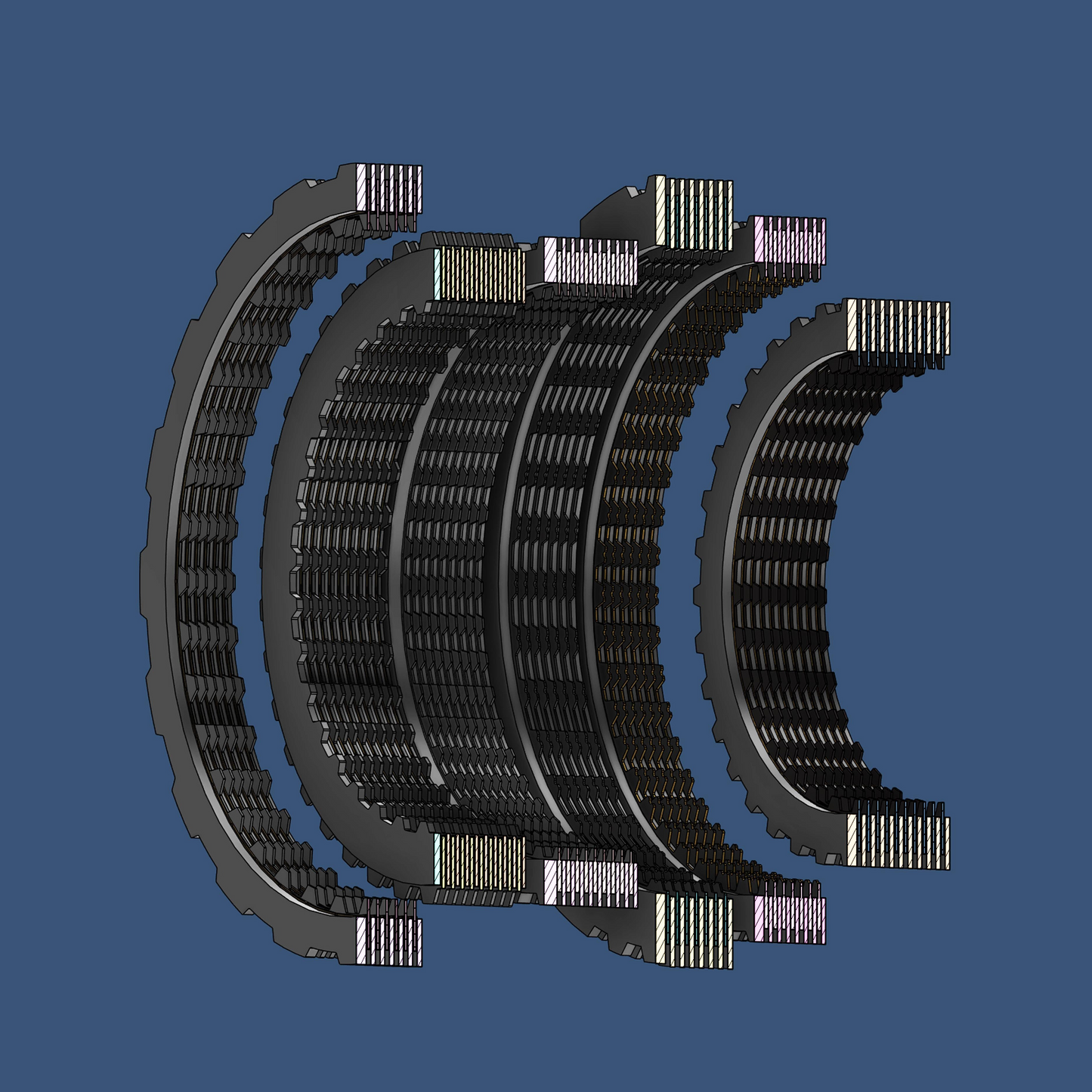 Mercedes AMG 9G FX-RT Performance Clutch Kit – Detail