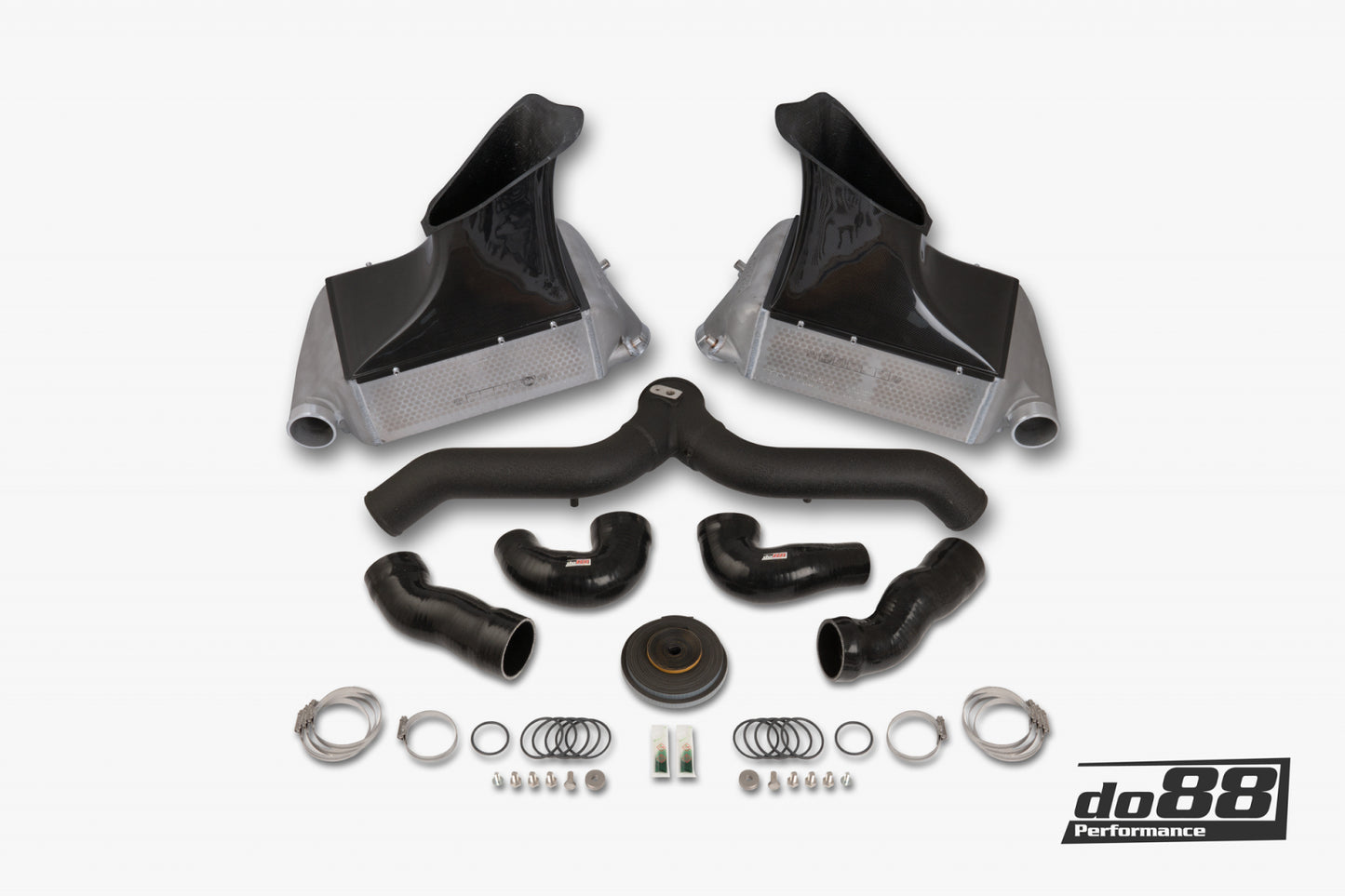BigPack Porsche 911 Turbo (997.1) Svart Rör