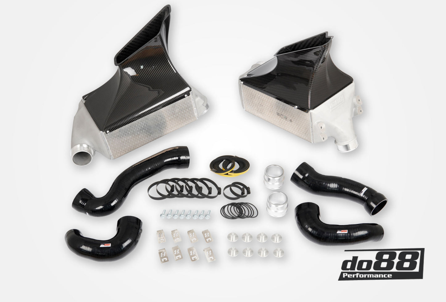 Porsche 911 Turbo (996) Intercooler kit MERA för OEM Y-Rör