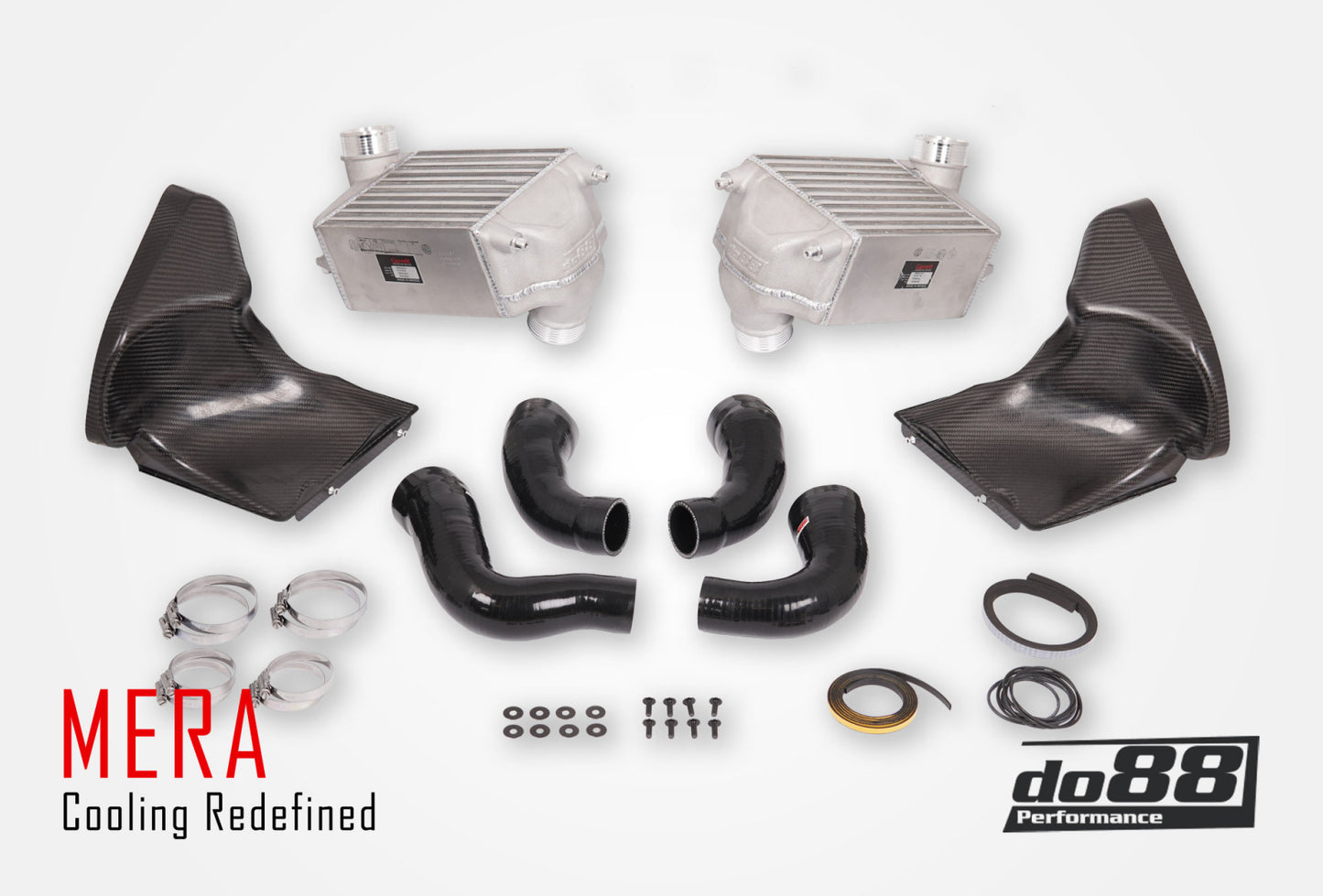 Porsche 911 Carrera (991.2) Intercooler kit MERA för OEM Y-Rör