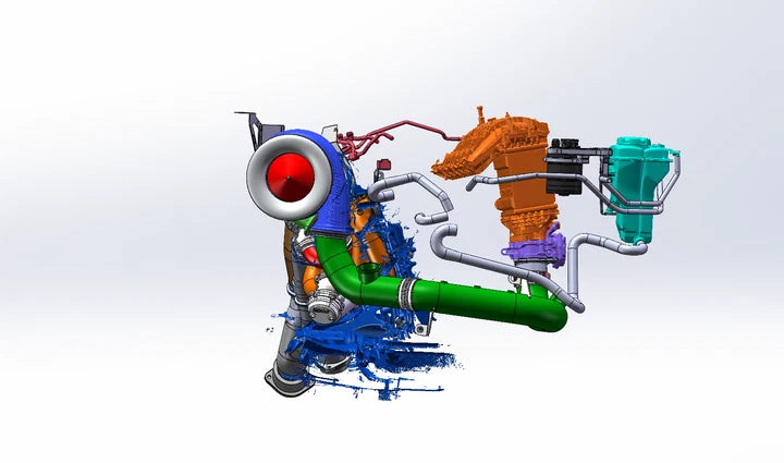 JDY BMW G8X Single Turbo Kit M2/M3/M4