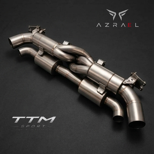Azrael Precision Valved Exhaust System – Porsche 911 (992) Turbo S