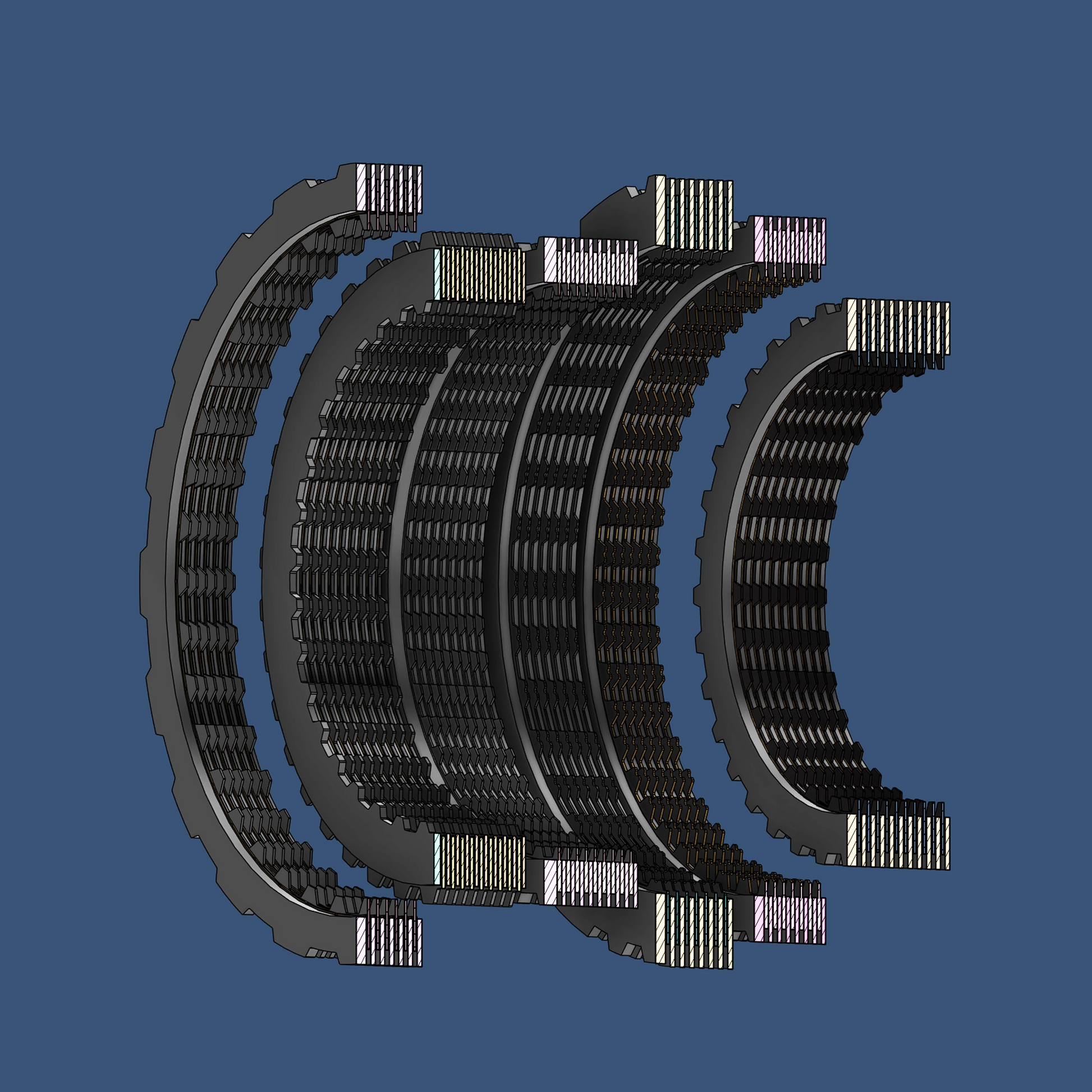 Mercedes AMG 9G FX-RT Performance Clutch Kit – Detail