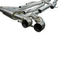 BMW F90 M5 Catback Exhaust System – Rear View