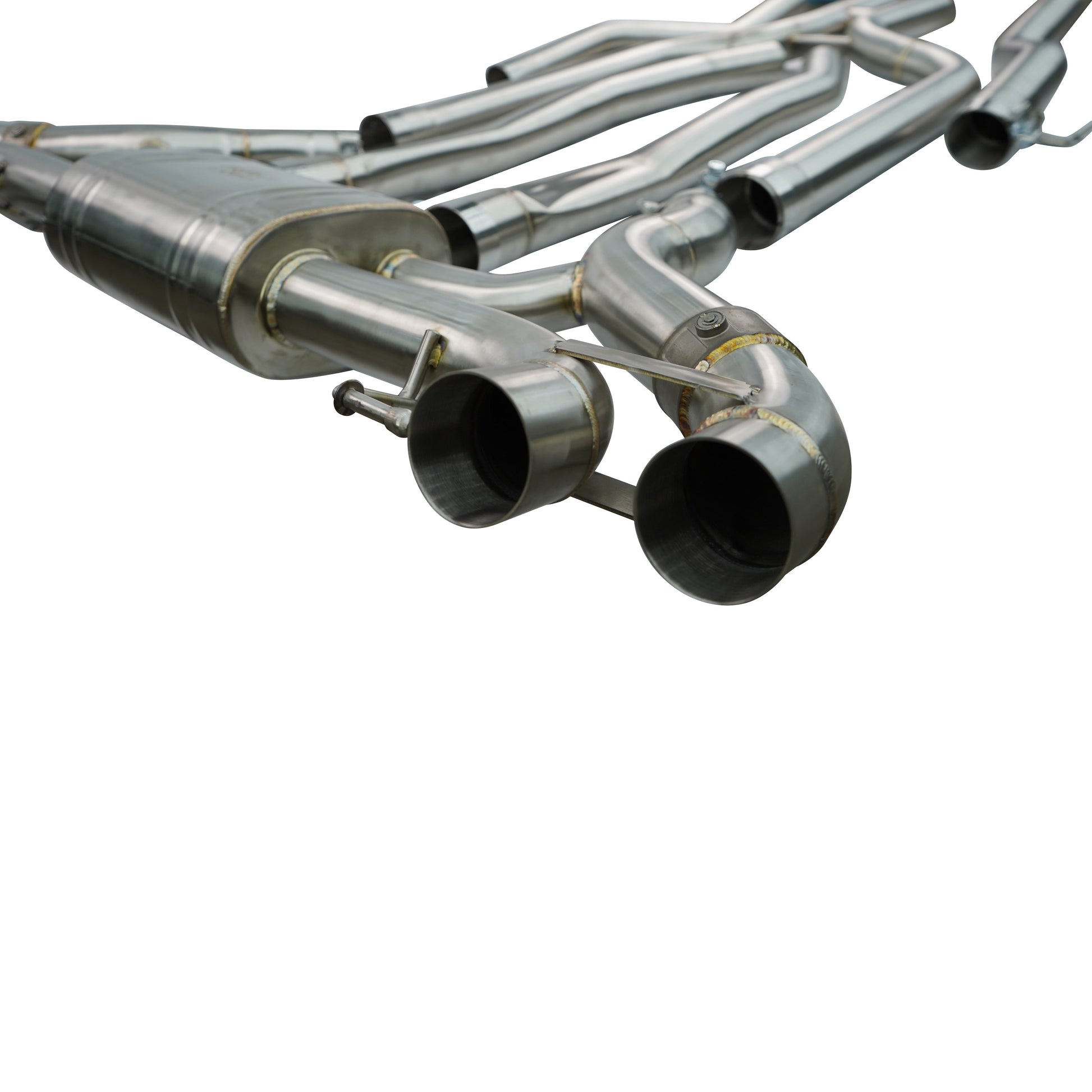 BMW F90 M5 Catback Exhaust System – Rear View