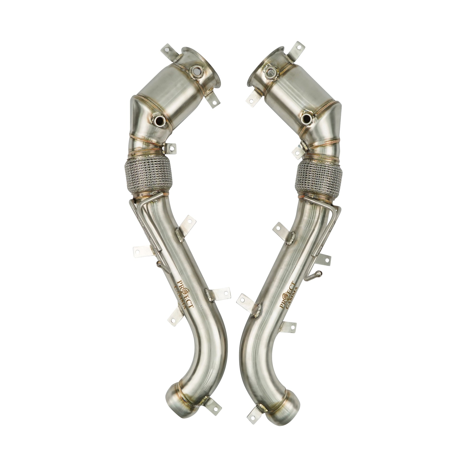 Mclaren 600LT 650S Stainless Steel Downpipes