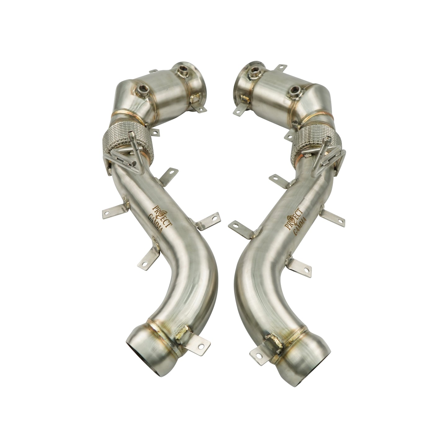 Mclaren 600LT 650S Stainless Steel Downpipes