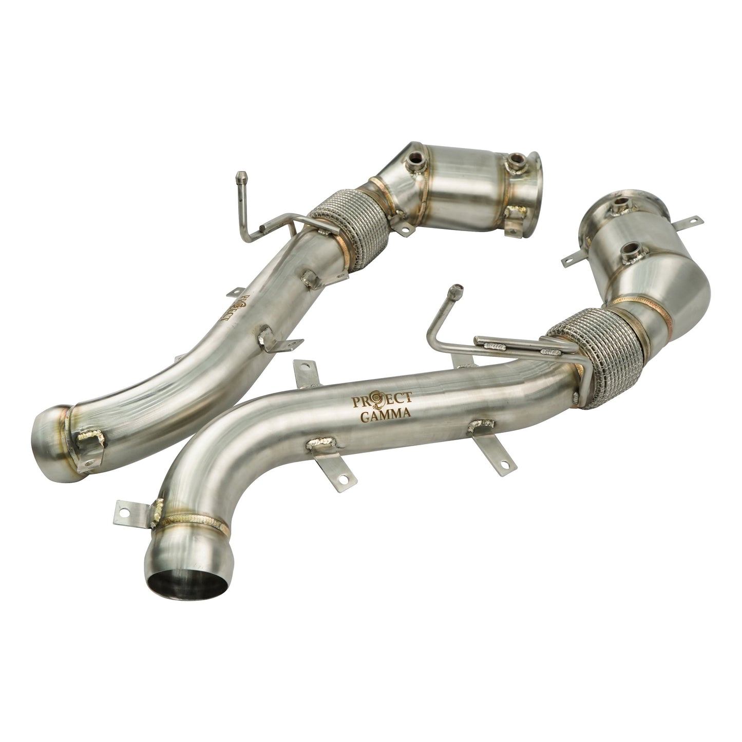 Mclaren 600LT 650S Stainless Steel Downpipes