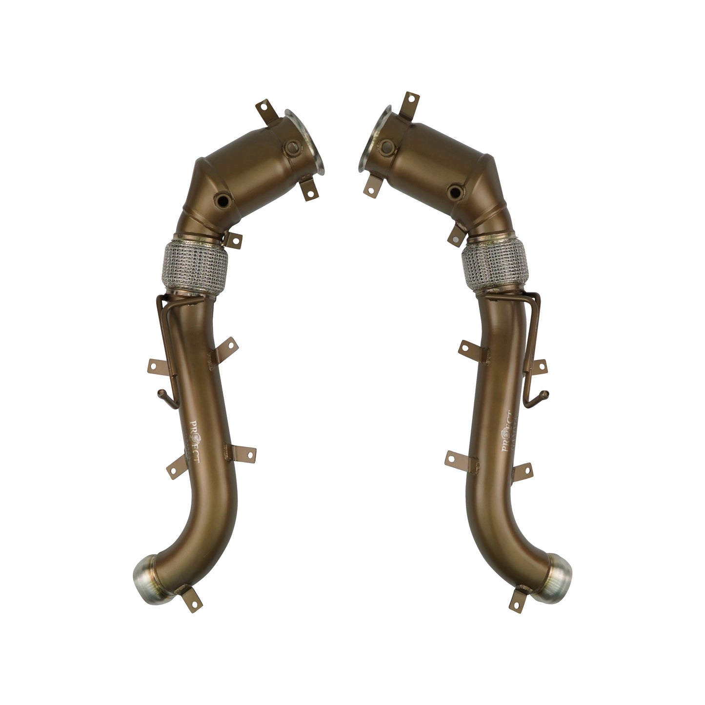 Mclaren 600LT 650S Stainless Steel Downpipes