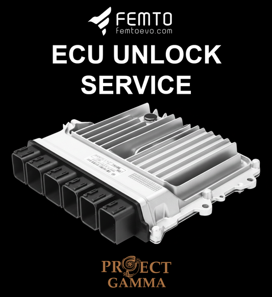 Project Gamma FEMTO DME ECU Unlock Service Per ECU Pricing