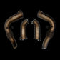 BMW M5 G90 Downpipes – 304 Stainless Steel CNC