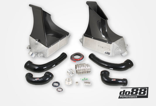 Porsche 991 Turbo 2013- Intercooler kit för do88 Y-Rör
