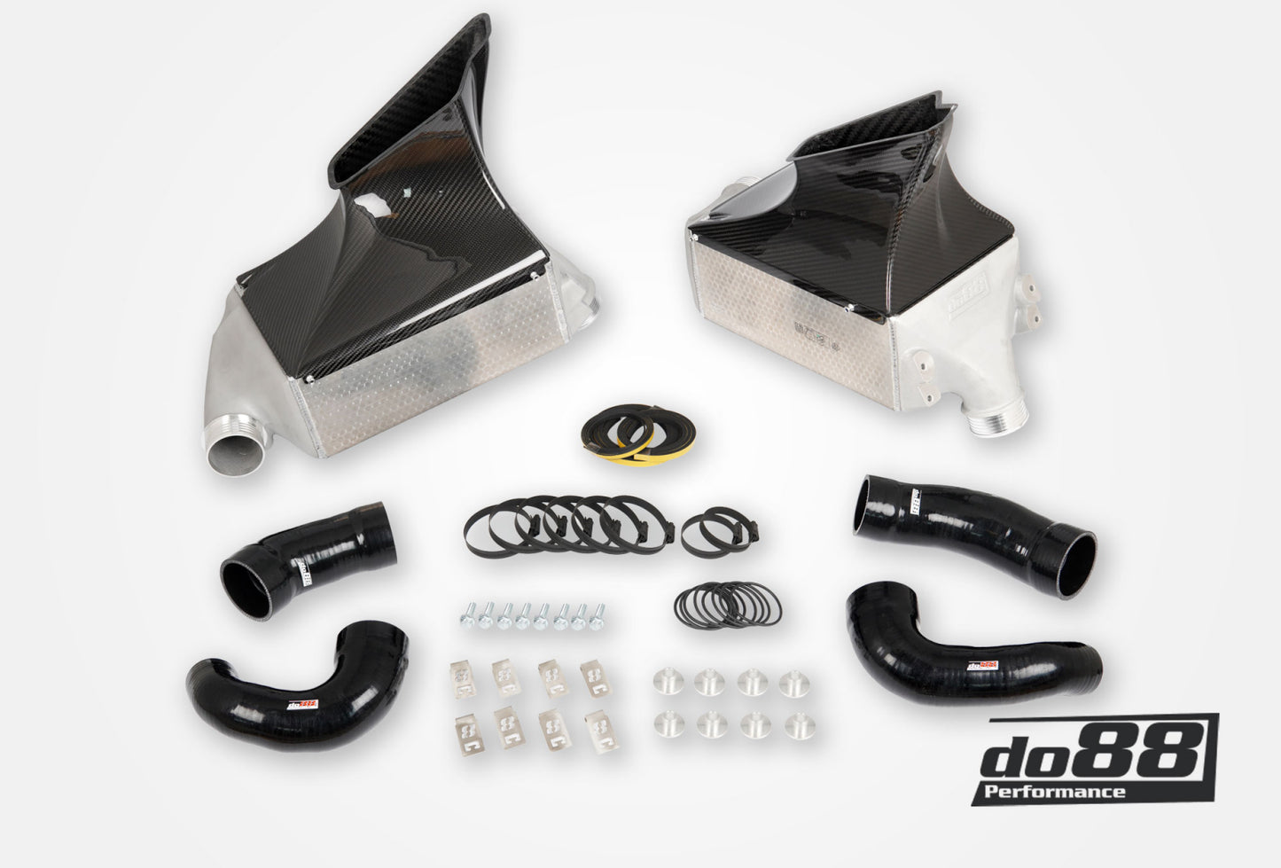 Porsche 911 Turbo (996) Intercooler kit MERA för do88 Y-Rör