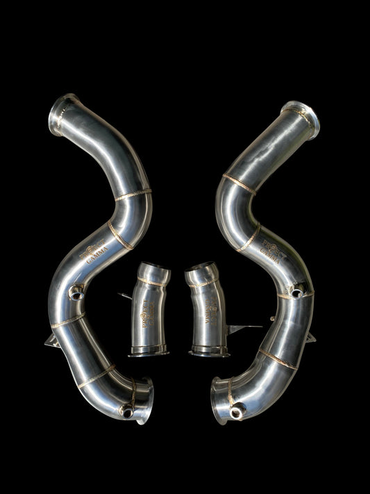 Mercedes-Benz S63 AMG Stainless Steel Downpipes