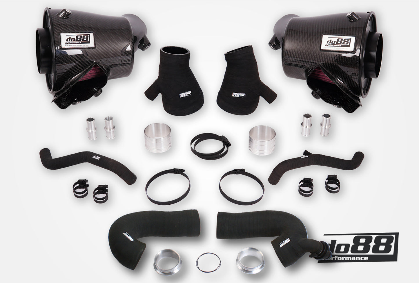 Porsche 911 Turbo (992) Insugssystem, 66mm utlopp, med turboinlopp