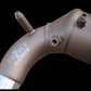 Porsche 992 3.0L Stainless Steel Downpipe – Detail