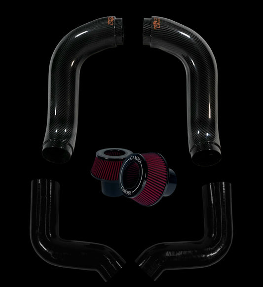 Gloss Carbon - Long - Silver