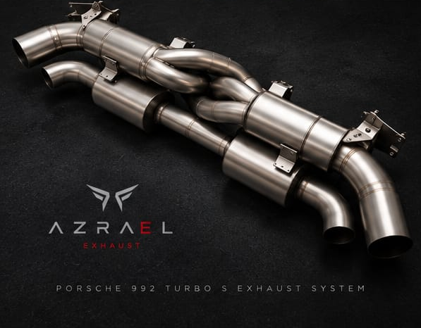 Azrael Precision Valved Exhaust System – Porsche 911 (992) Turbo S