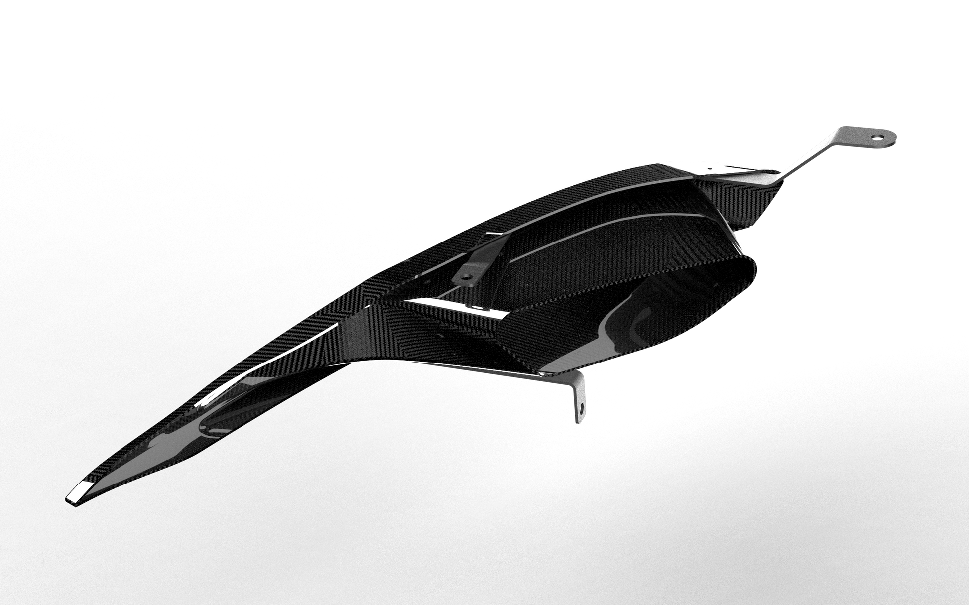 Toyota Supra A90 Carbon Fiber Headlight Delete – Side View