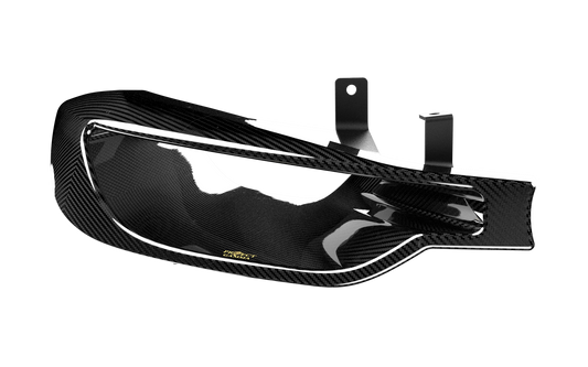 BMW F30 Headlight Delete – Carbon Fiber
